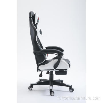 Chaise de jeu d&#39;usine de prix EX-Factory Chaise de jeu d&#39;ordinateur de PC avec le repose-pieds